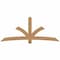 Ekena Millwork Davenport Timber Gable Bracket, Western Red Cedar, 96"W x 40"H x 5 1/2"D x 5 1/2"F, 10/12 Pitch GBW096X40X0606DAV00SWR - alternate 1